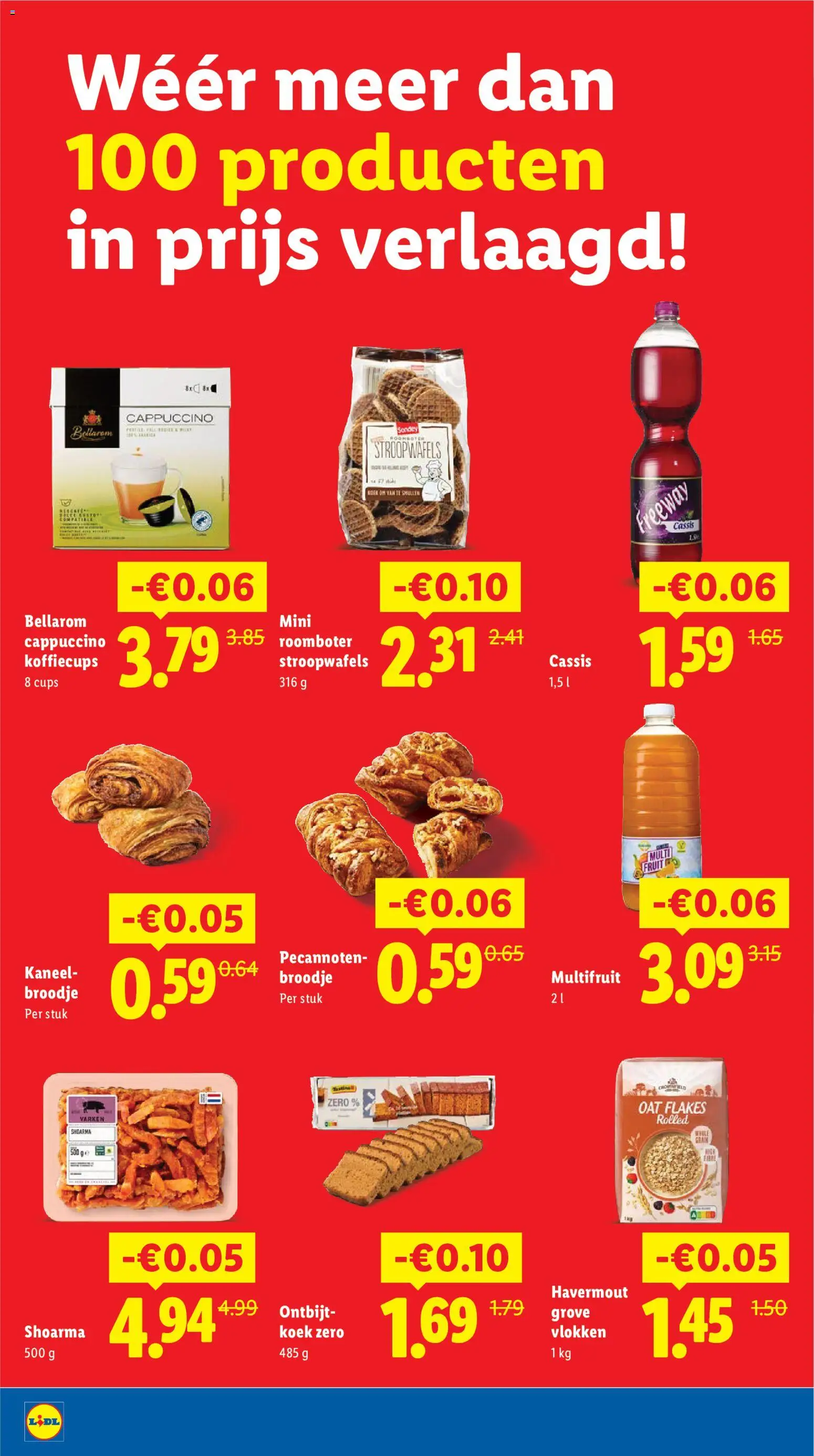 {H1} | Pagina: 4 | Producten: Vlokken, Roomboter, Broodje, Kaneel