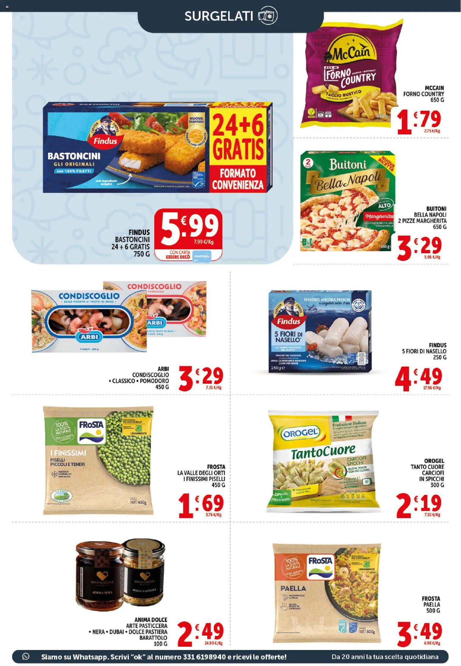 Volantino Decò del 21/08/2026 | Pagina: 11 | Prodotti: Brodo, Frutti di mare, Pomodoro, Sugo