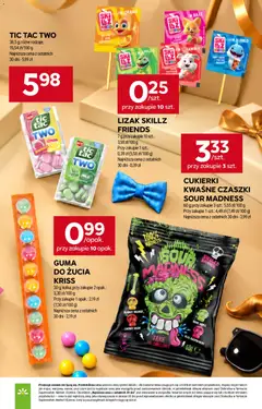 Pogląd oferty "Stokrotka gazetka" - ważna od 24.09.2026 | Strona: 11 | Produkty: Stokrotka, Guma do żucia, Cukierki