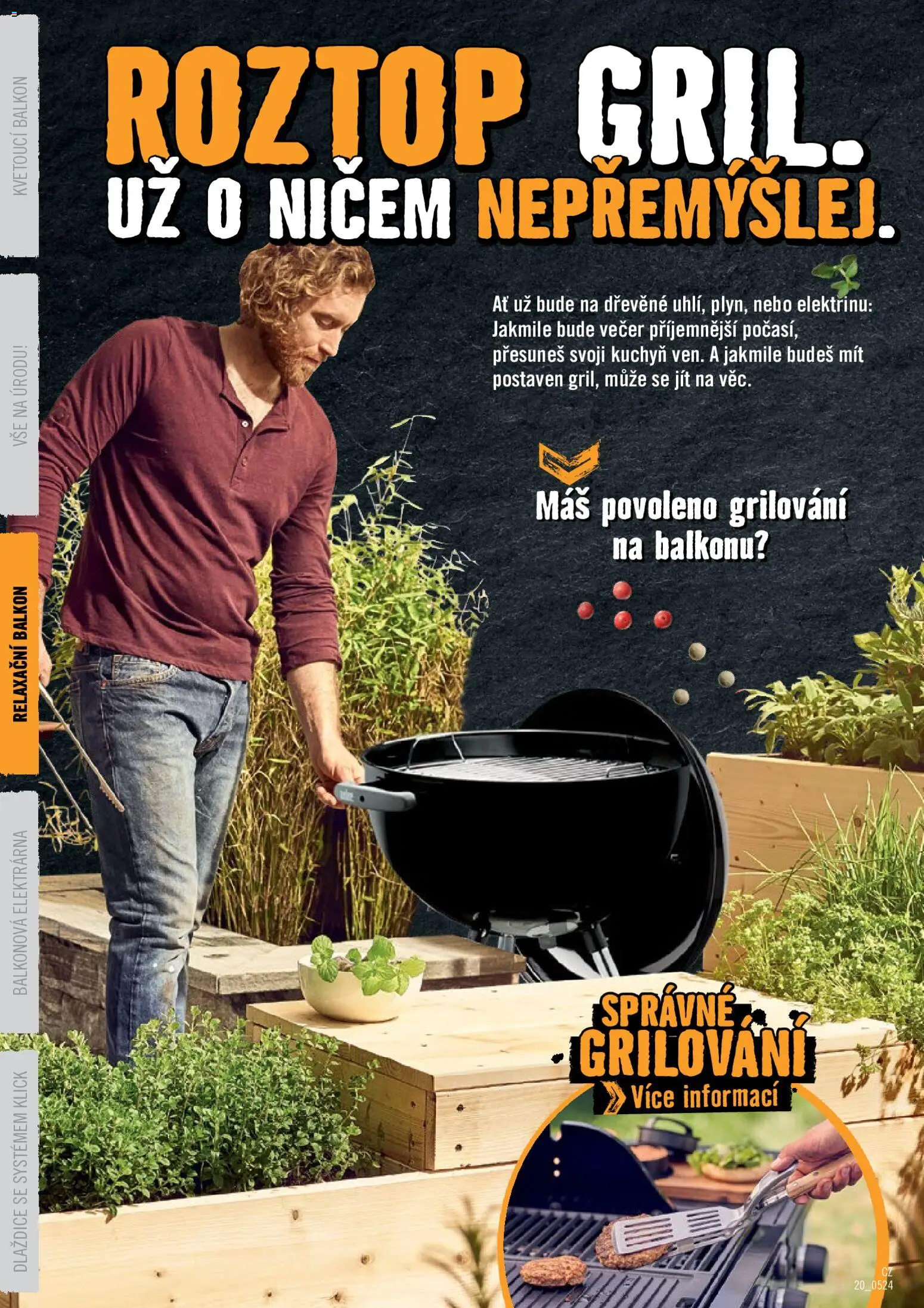HORNBACH leták - Balkón od 01.01.2026 | Strana: 18 | Produkty: Grilování