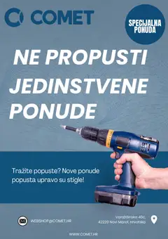 Comet Katalog - Pregled kataloga iz trgovine Comet, vrijedi od 16.10.2026