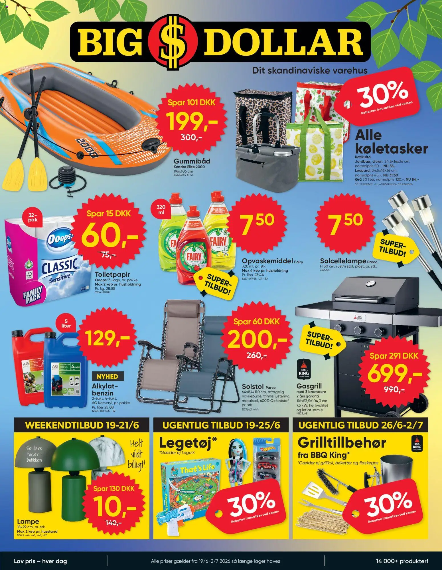Bigdollar tilbudsavis – gyldig fra 19.06.2026 | Side: 1