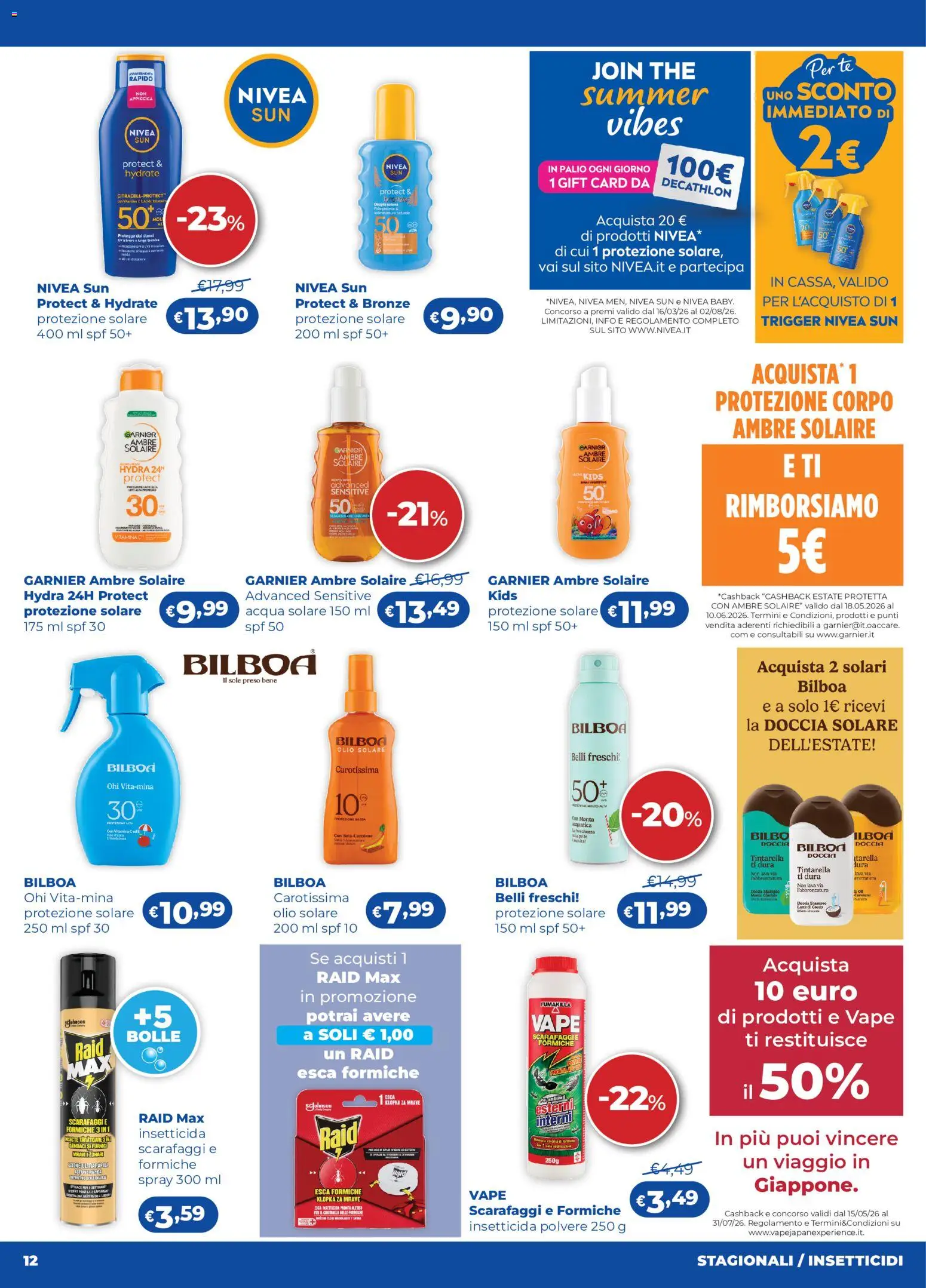 Volantino Acqua e Sapone del 21.05.2026 | Pagina: 12 | Prodotti: Acqua solare, Acqua, The, Cocco