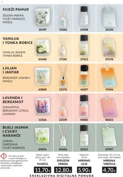 Avon Katalog - Pregled kataloga iz trgovine Avon, vrijedi od 01.08.2026 | Stranica: 201 | Proizvodi: Miris, Ulje, Naranče, Lavanda