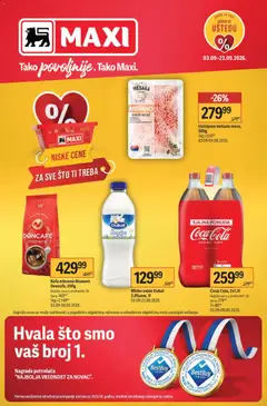 Maxi katalog - pregled Maxi kataloga - važi od 03.09.2026