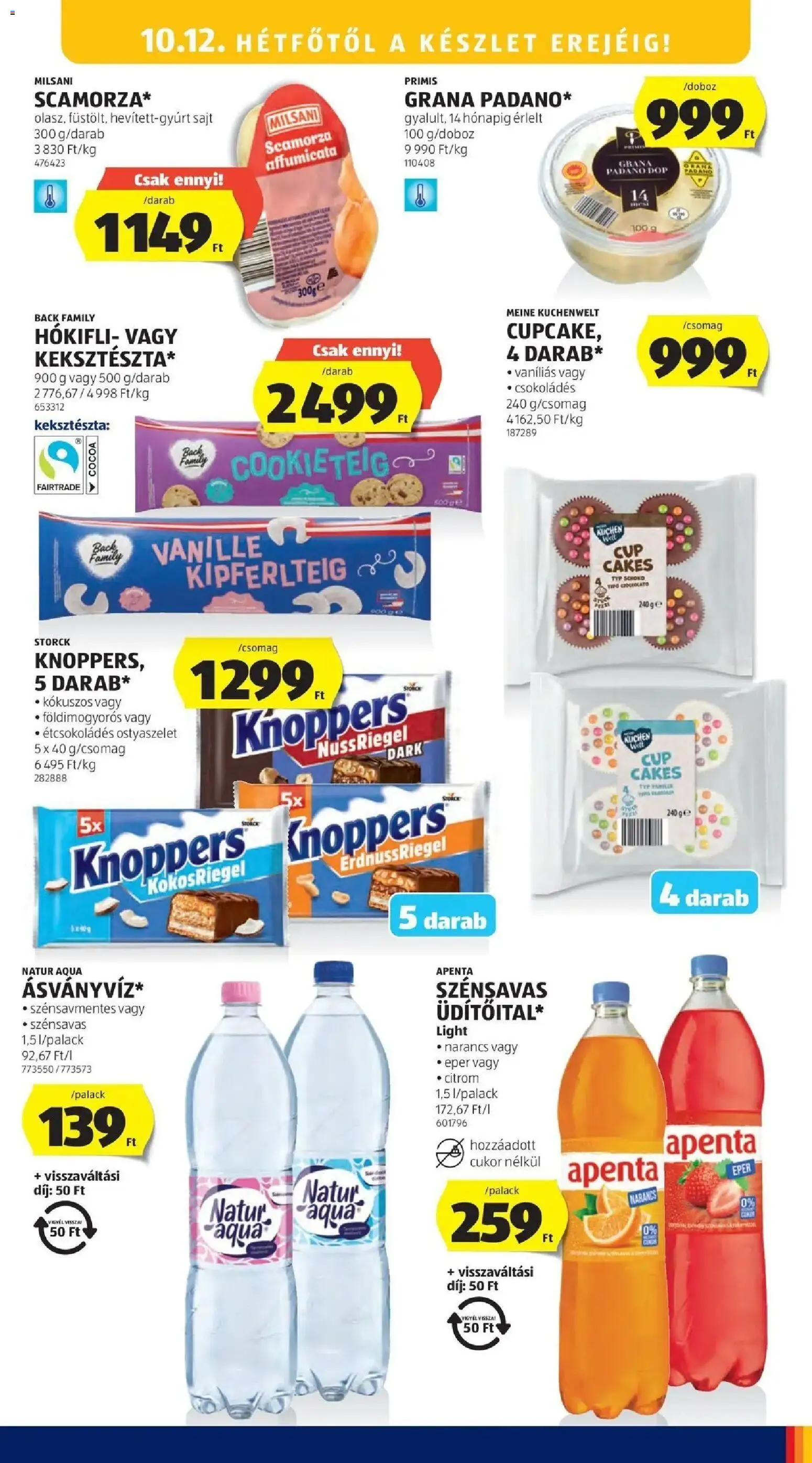 Aldi aktuális akciós újság - 2026.10.03. -tól/töl > akció, lapozható szórólap 🛍️ | Oldal: 19 | Termékek: Milsani, Narancs, Cukor, Citrom