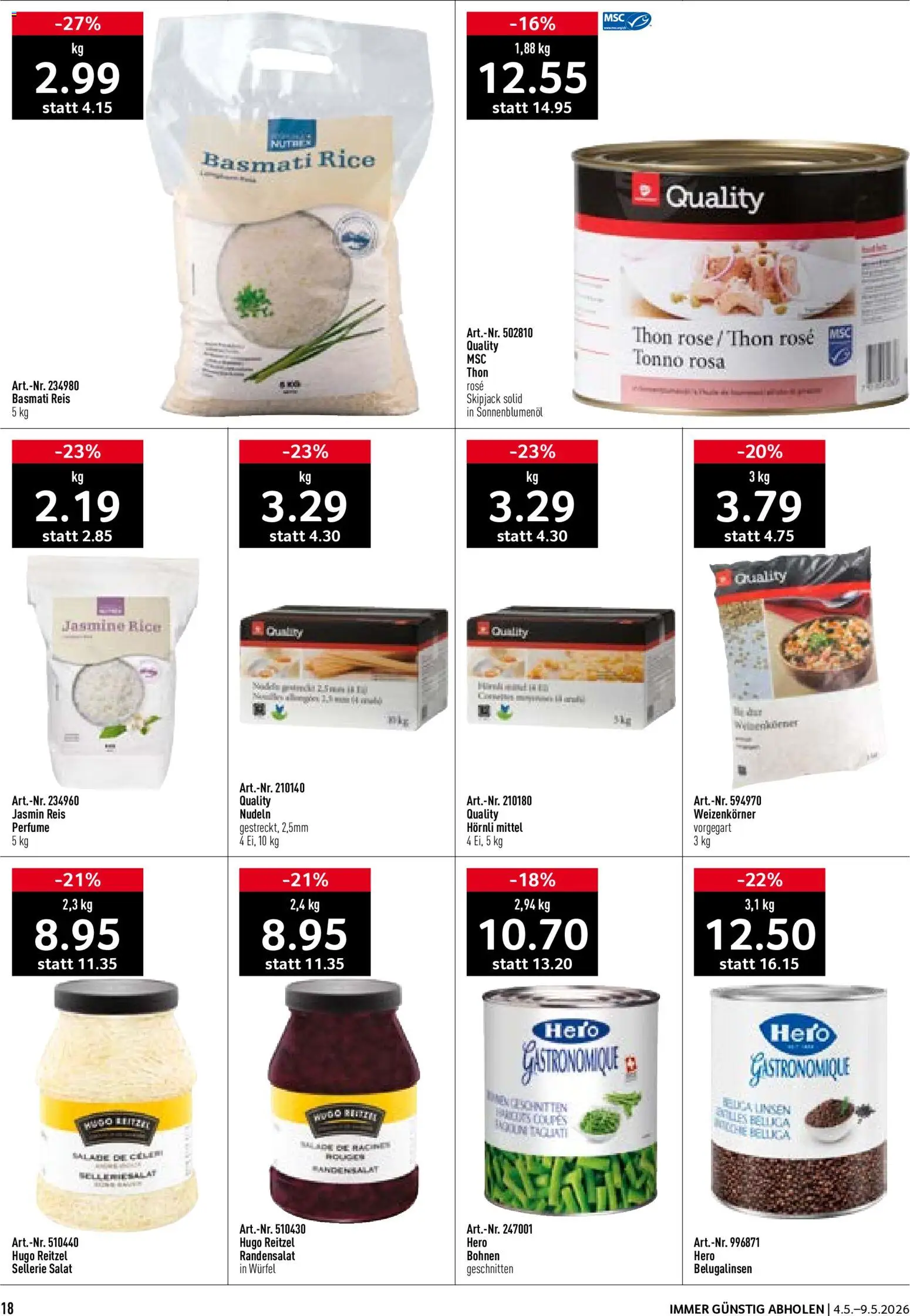 🛍️ Prodega aktionen ab 04.05.2026 » Entdecken Sie exklusive Rabatte und sparen Sie noch heute! 💰 | Schweiz