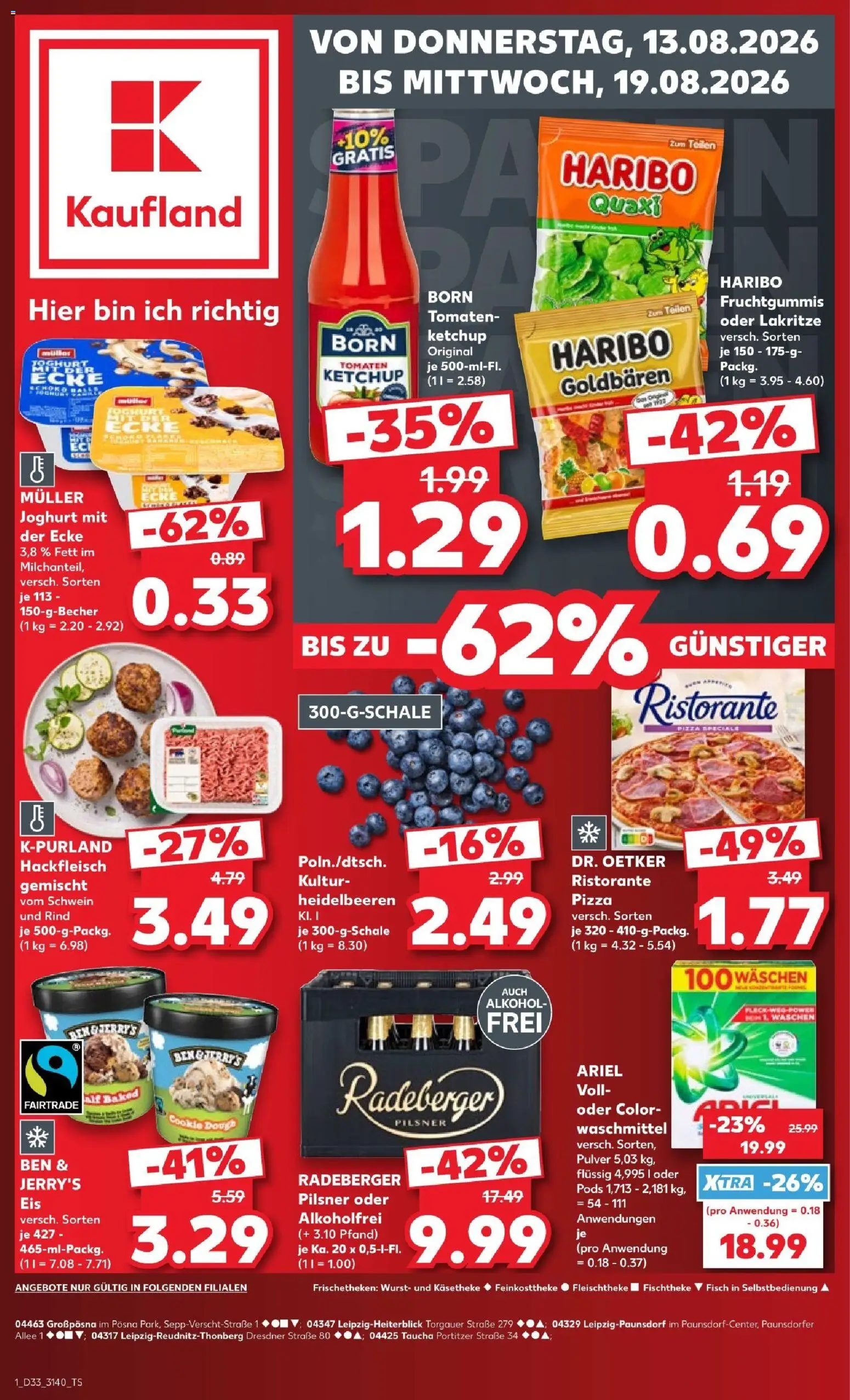 Kaufland Prospekt Leipzig – gültig ab 13.08.2026 | Seite: 1
