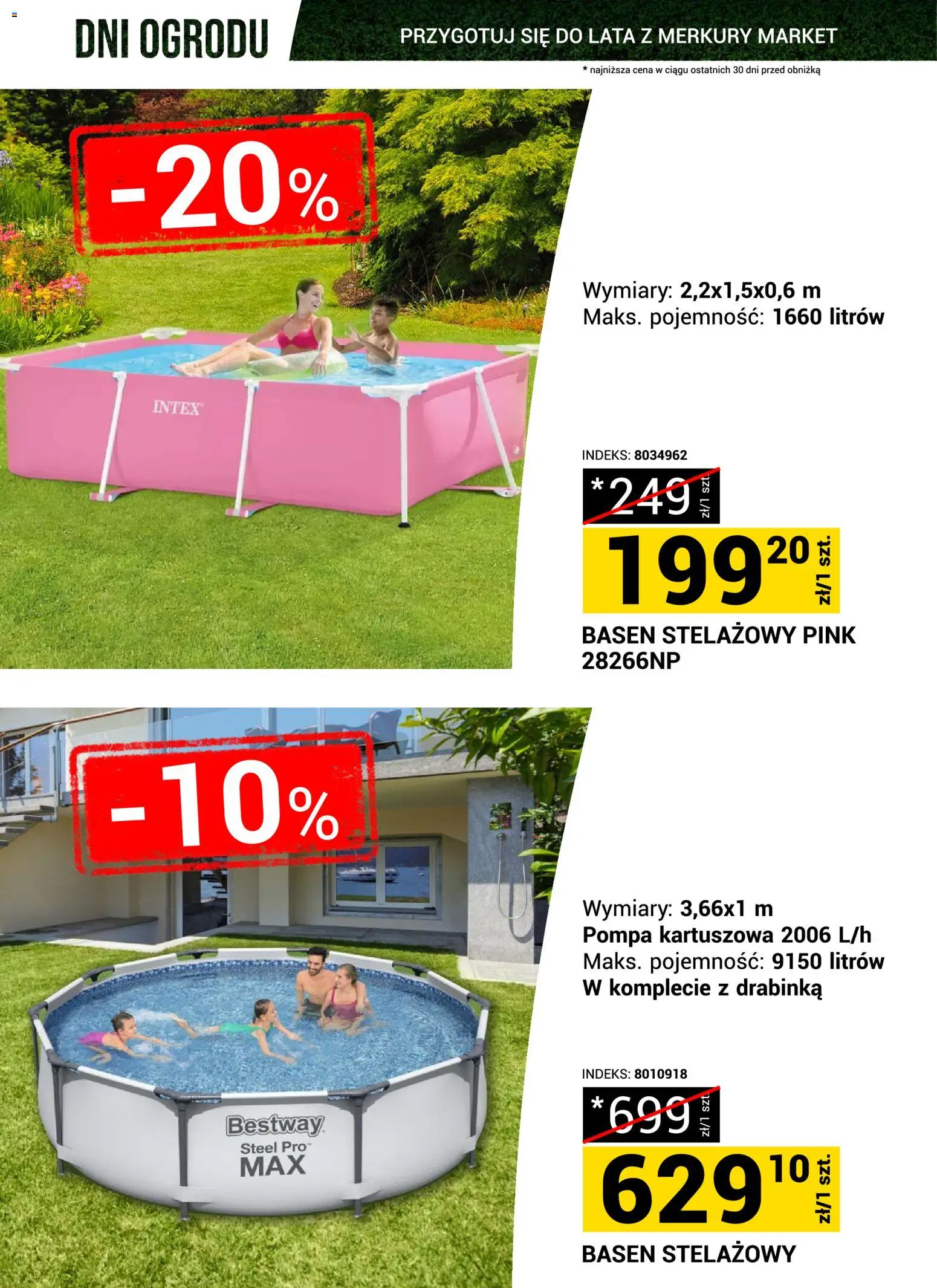 Merkury Market gazetka - Przygotuj się do lata od 23.05.2026 | Strona: 33 | Produkty: Basen