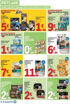 Pré-visualização E.Leclerc folheto válido de 09/07/2026 | Página: 34 | Produtos: Salmão, Carne, Truta