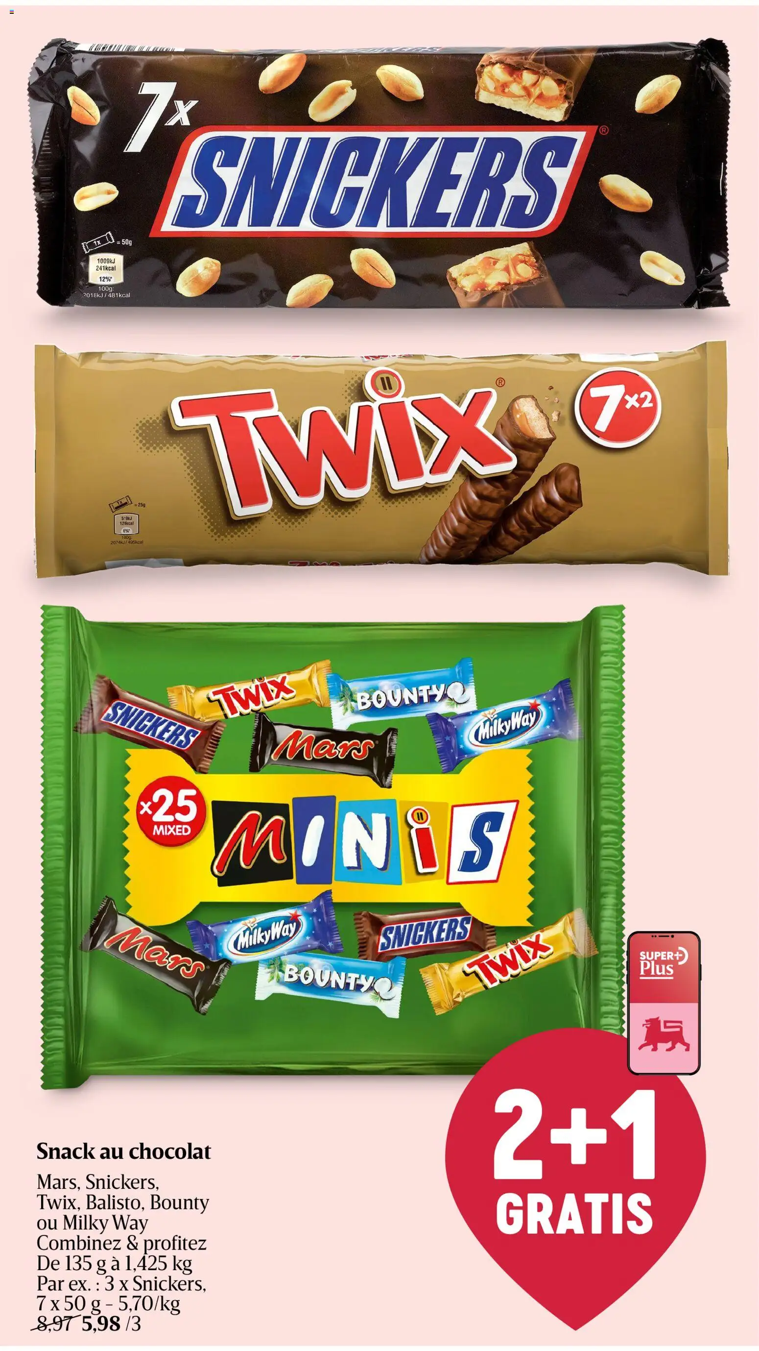 {H1} | Pagina: 16 | Producten: Mars, Twix, Snickers