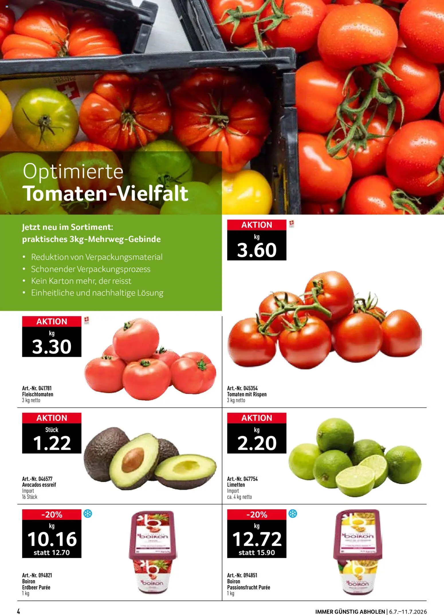 🛍️ Prodega aktionen ab 06.07.2026 » Entdecken Sie exklusive Rabatte und sparen Sie noch heute! 💰 | Schweiz
