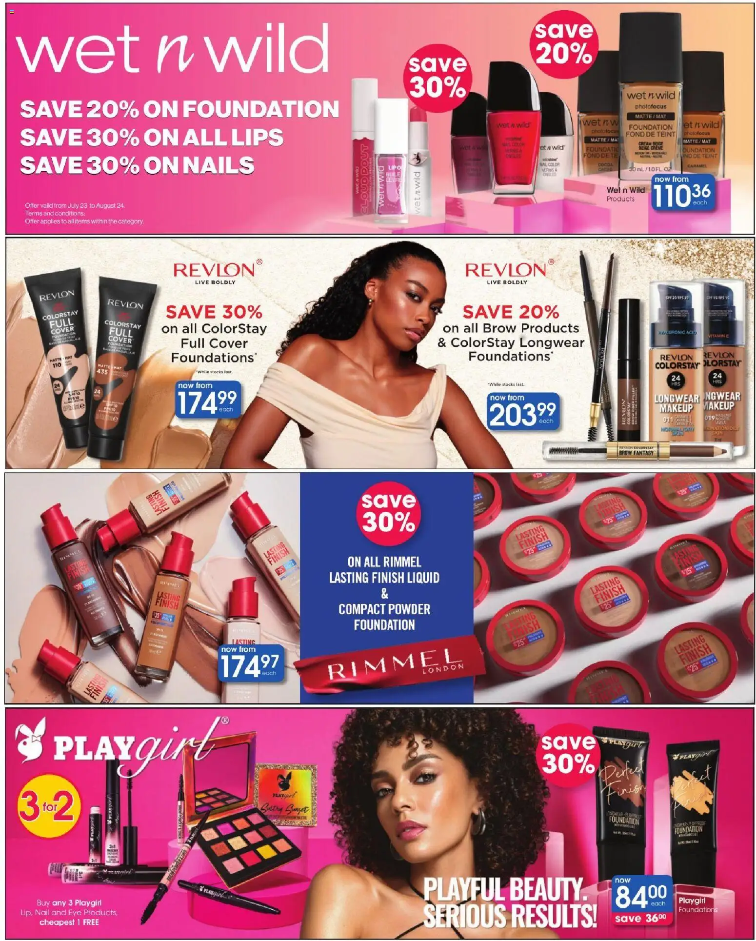 New Clicks catalogue – valid from 11/08/2026 | Page: 34 | Products: Cocoa, Foundation, Cream, Caramel