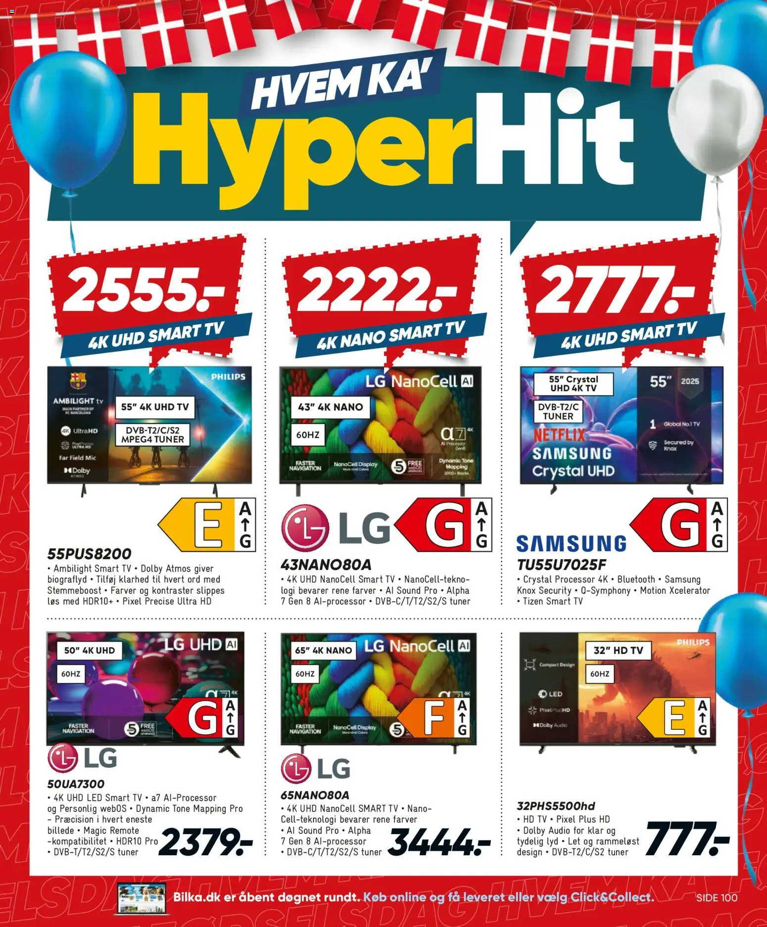 Bilka tilbudsavis – gyldig fra 31/07/2026 | Side: 13 | Produkter: Processor, Smart TV, TV, Navigation