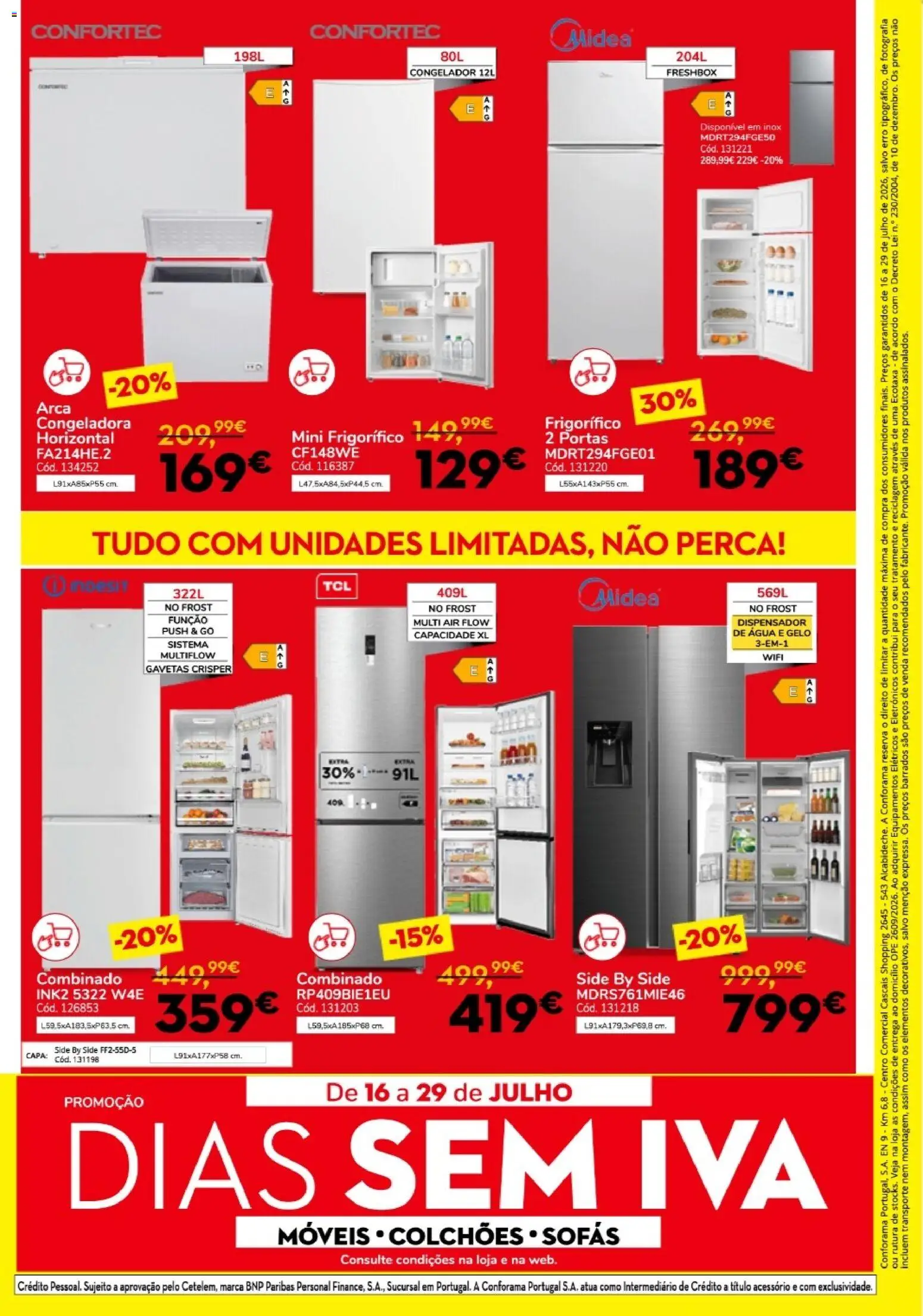 Conforama folheto │ válido de 16/07/2026 | Página: 8