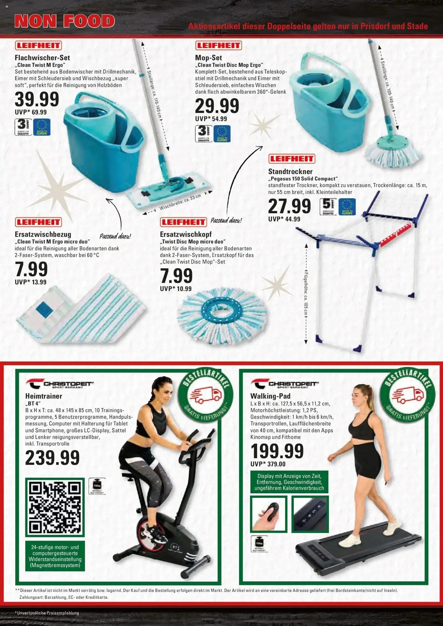 Marktkauf Prospekt Prisdorf (ab 05.10.2026) » Angebote online | Seite: 23 | Produkte: Heimtrainer, Tablet, Computer