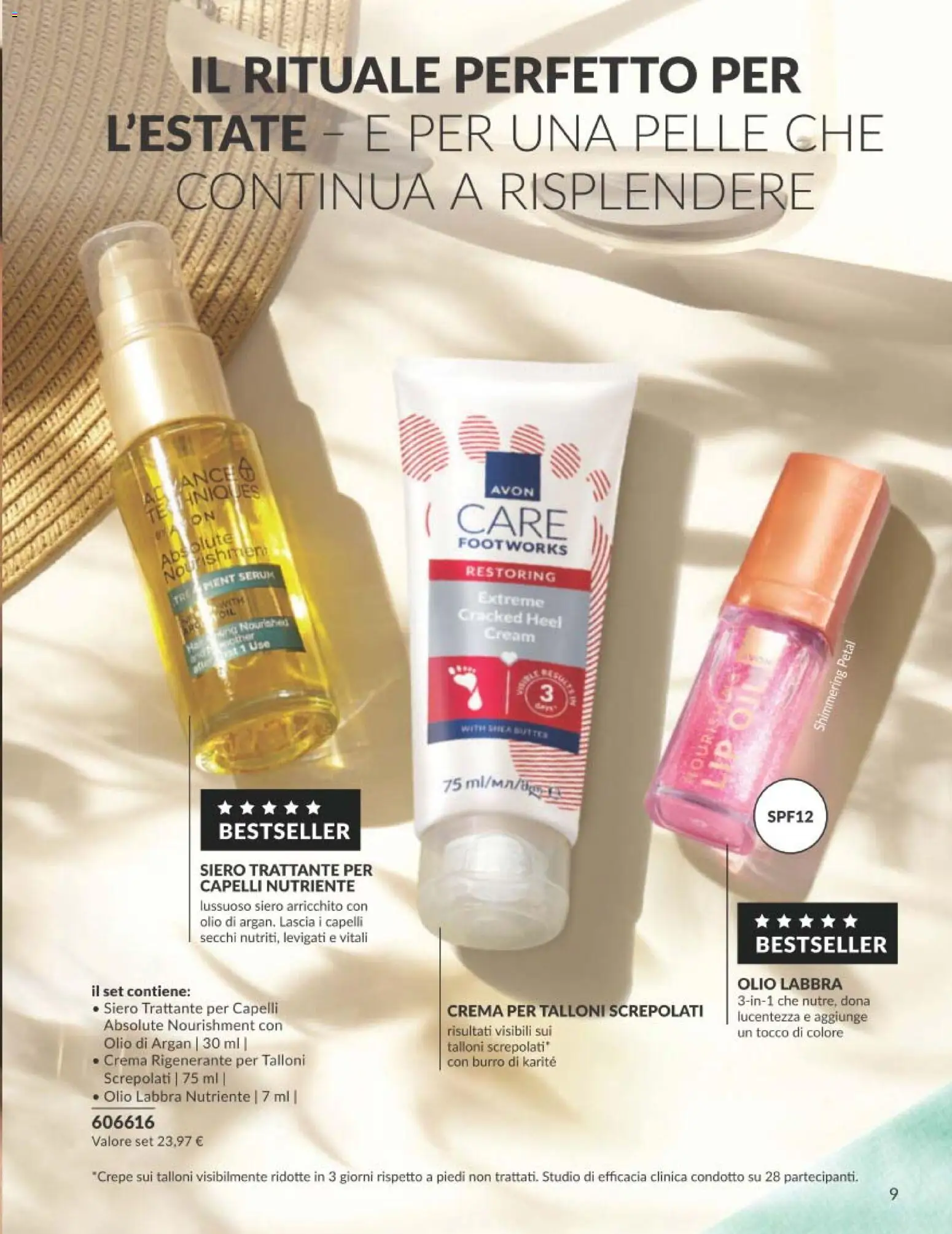 Volantino Avon del 01/08/2026 | Pagina: 9 | Prodotti: Crema, Olio, Burro, Burro di karité