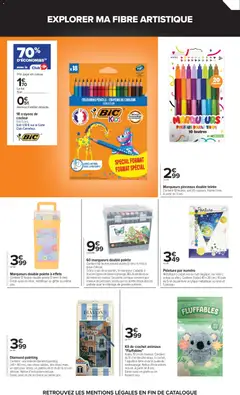 Carrefour - Prévisualisation de 18 crayons de couleur, 18 crayons de couleur valide à partir de 07/07/2026 | Page: 2 | Produits: Diamond painting, Plateau, Crayons de couleur, Stylo