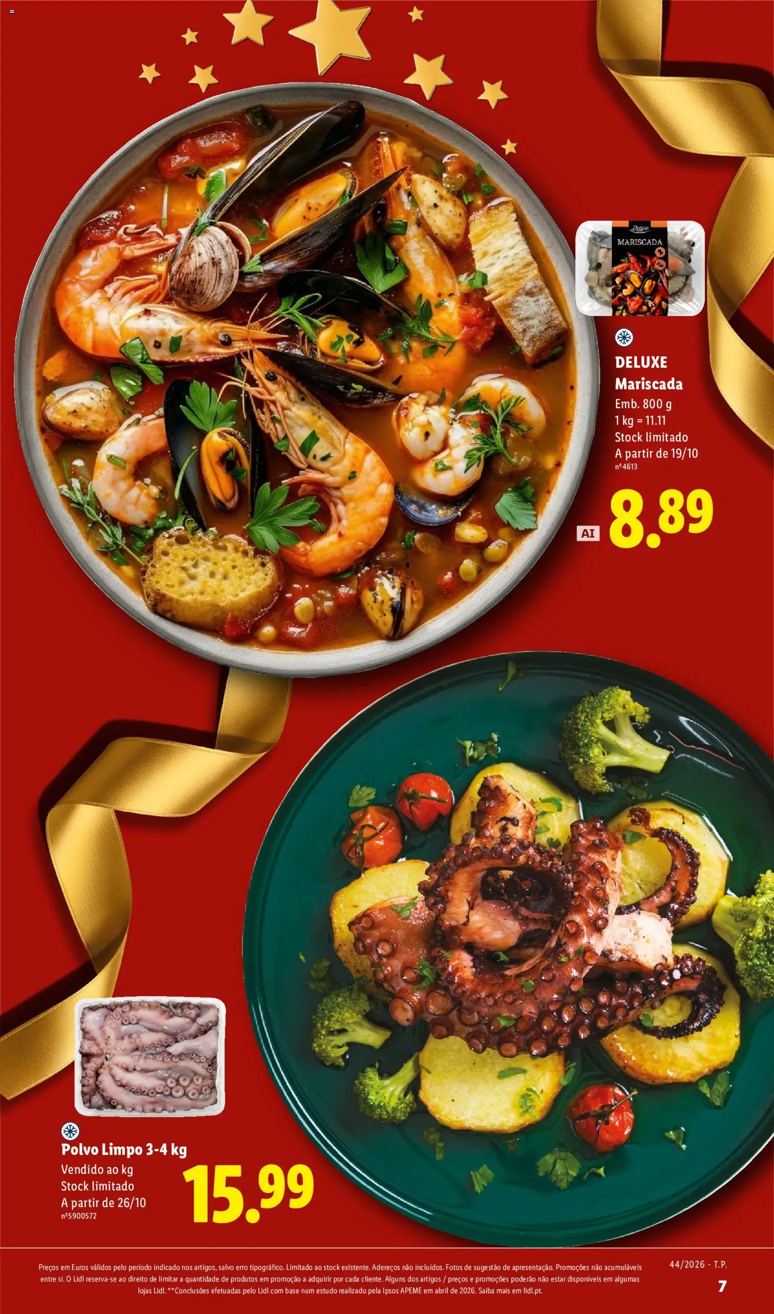 Lidl Folheto Especial Natal │ válido de 26/10/2026 | Página: 7 | Produtos: Polvo, Base