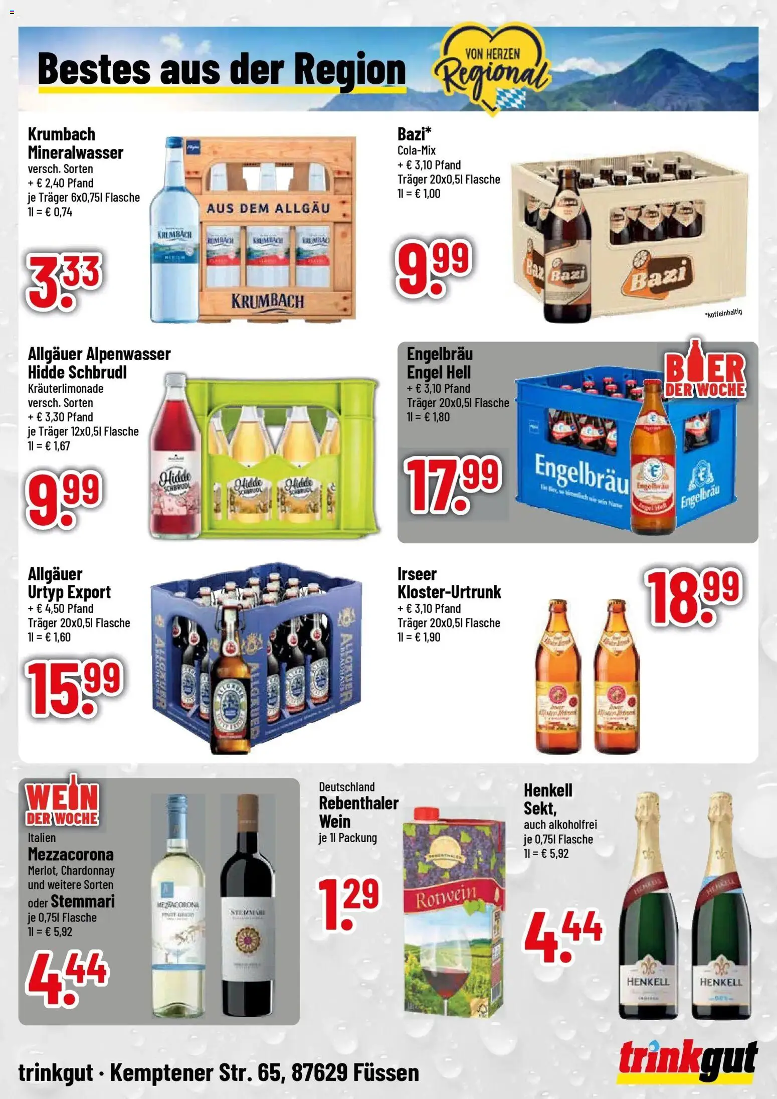 Trinkgut - trinkgut: Wochenangebote (ab 19.10.2026) » Angebote online | Seite: 4