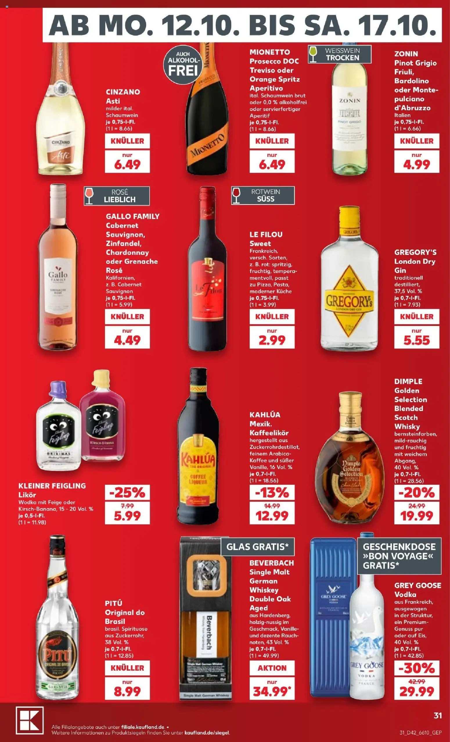 Kaufland Prospekt Köln – gültig ab 12.10.2026 | Seite: 35 | Produkte: Merci, Milch, Lindor, Lindt