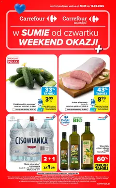 Pogląd oferty "Carrefour gazetka - Weekend okazji" - ważna od 10.09.2026