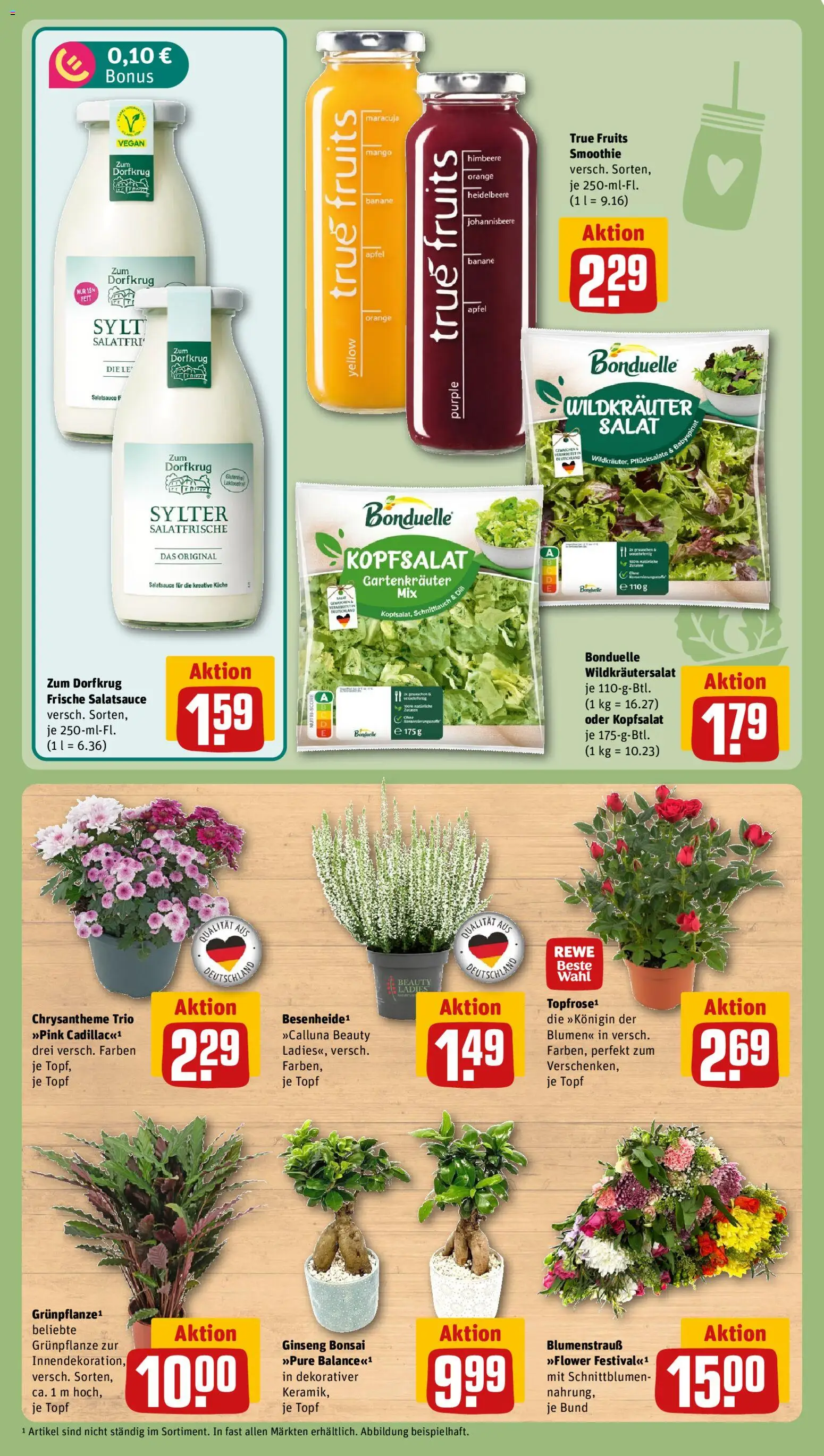 Rewe ihr Kaufpark Prospekt – gültig ab 31.08.2026 | Seite: 4 | Produkte: Küche, Mango, Himbeere, Salat