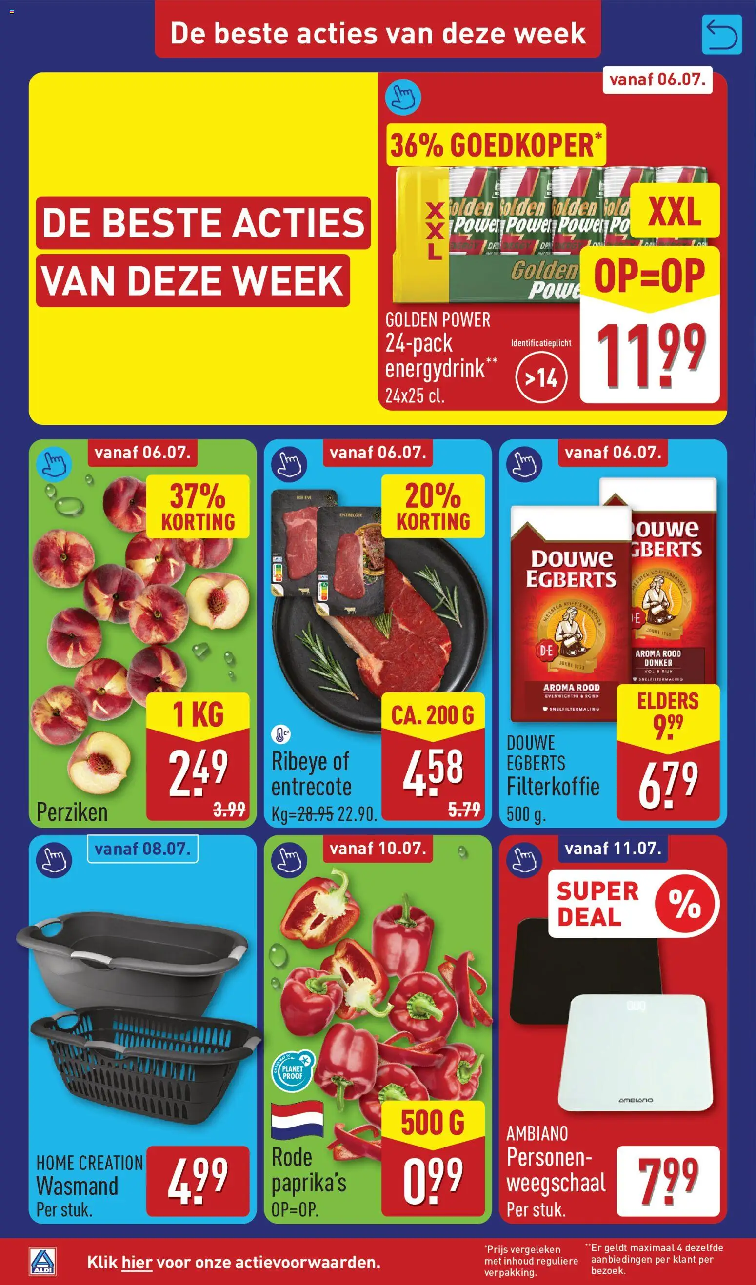 {H1} | Pagina: 2 | Producten: Steak, Perziken