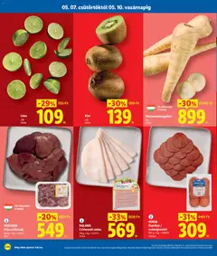 Lime, Lime - amely érvényes a következő dátumtól: 07.05.2026 | Oldal: 2