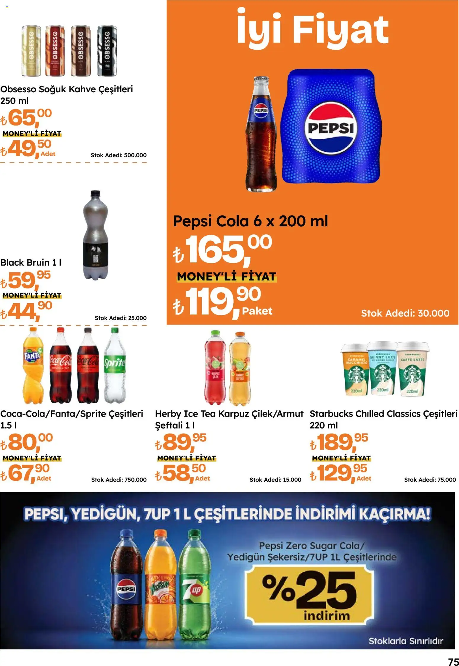 Migros Katalog - 5M Migroskop Dijital - 10 Eylül 2026 tarihinden itibaren geçerlidir | Sayfa: 75 | Ürünler: Kahve, Şeftali, Sprite, Ice tea
