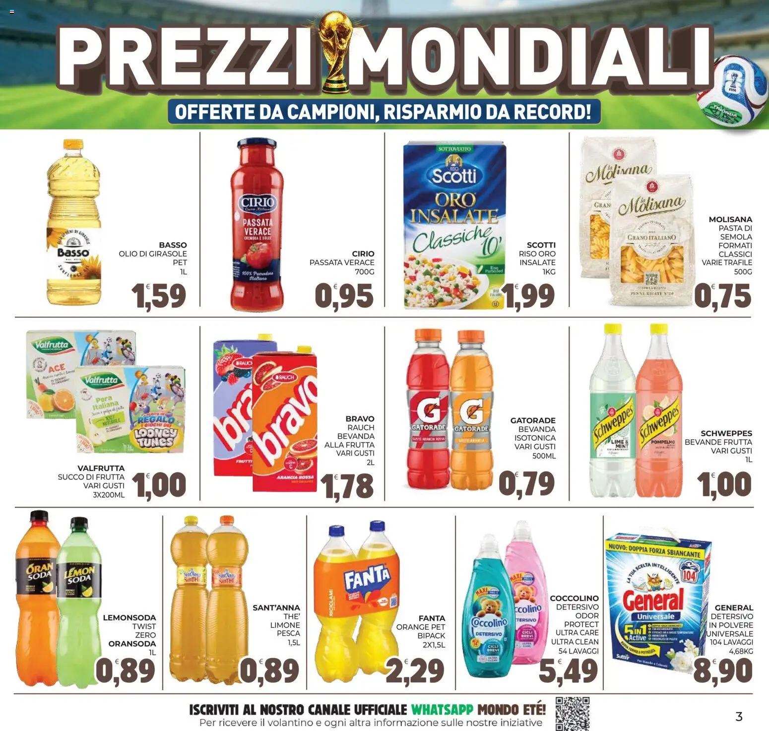 Volantino Eté del 12.06.2026 | Pagina: 3 | Prodotti: Succo, Frutta, Olio, Succo di frutta
