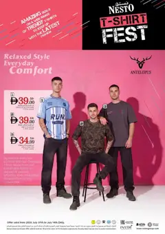 Preview of Nesto catalogue tshirt fest valid from 7 Jul, 2026