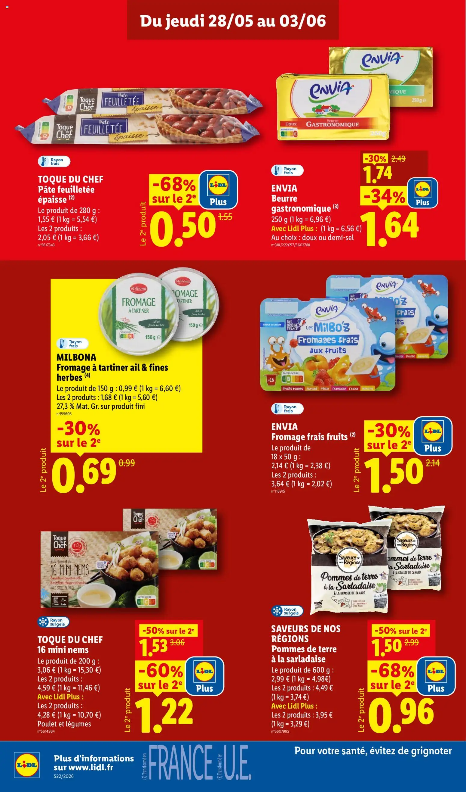 {H1} | Page: 10 | Produits: Graisse de canard, Abricot, Framboise, Pêche