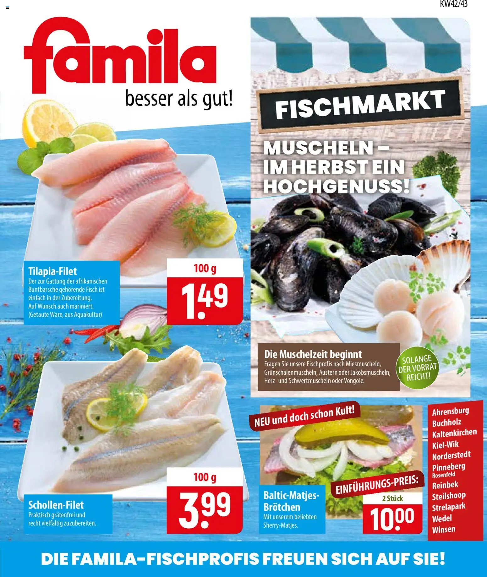 Famila Fischmarkt – gültig ab 12.10.2026 | Seite: 1