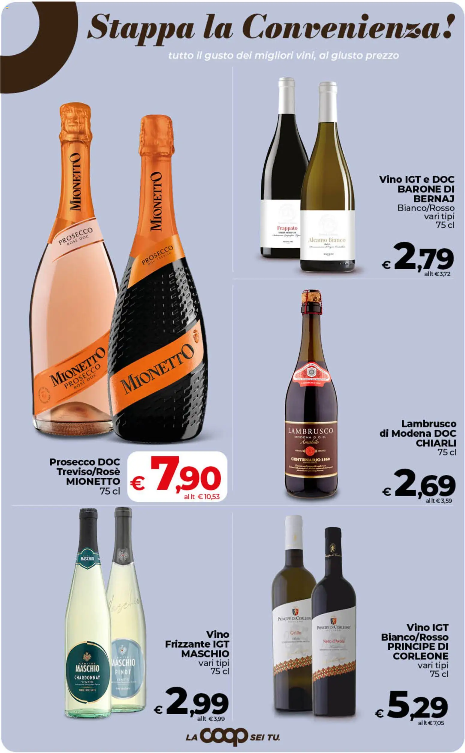 Volantino COOP del 19.05.2026 | Pagina: 34 | Prodotti: Prosecco, Vino