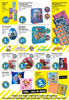 Pré-visualização TEDi folheto válido de 14/08/2026 | Página: 6 | Produtos: Pratos, Guardanapos, Almofada, Decoração