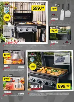 XXXL Lesnina katalog akcije – veljaven od 06.07.2026 | Stran: 6 | Izdelki: Plinski žar, Zar, Baterije, Rokavice