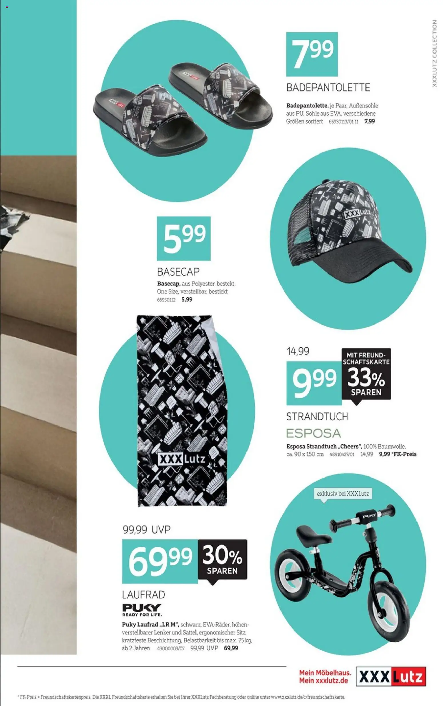 XXXLutz Bis zu 67% sparen – gültig ab 29.08.2026 | Seite: 9 | Produkte: Strandtuch