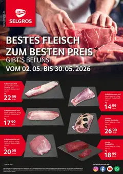 Selgros Bestes Fleisch ab 02.05.2026 gültig