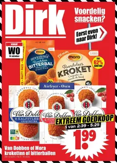 Dirk folder - Voorbeeld van een folder van Dirk, geldig van 14-10-2026