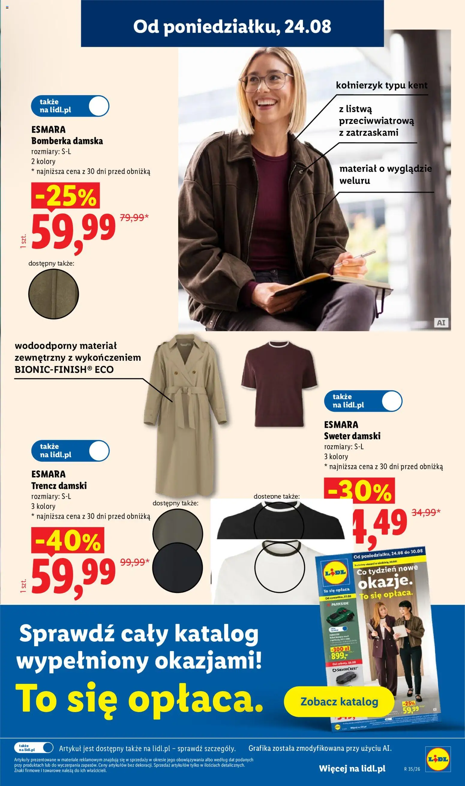 Lidl Polsko leták od 24.08.2026 | Strana: 33 | Produkty: Parkside