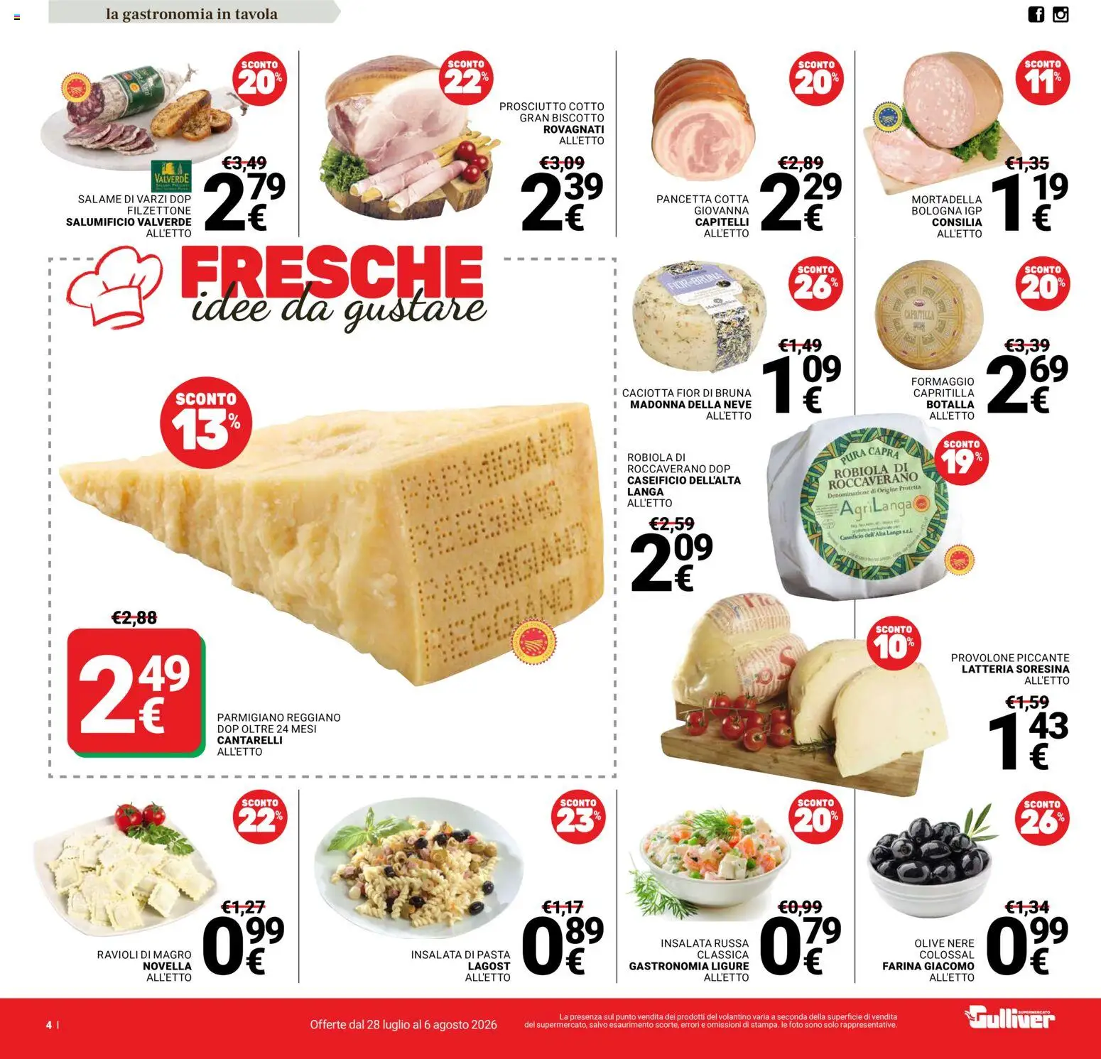 Volantino Gulliver del 28/07/2026 | Pagina: 4