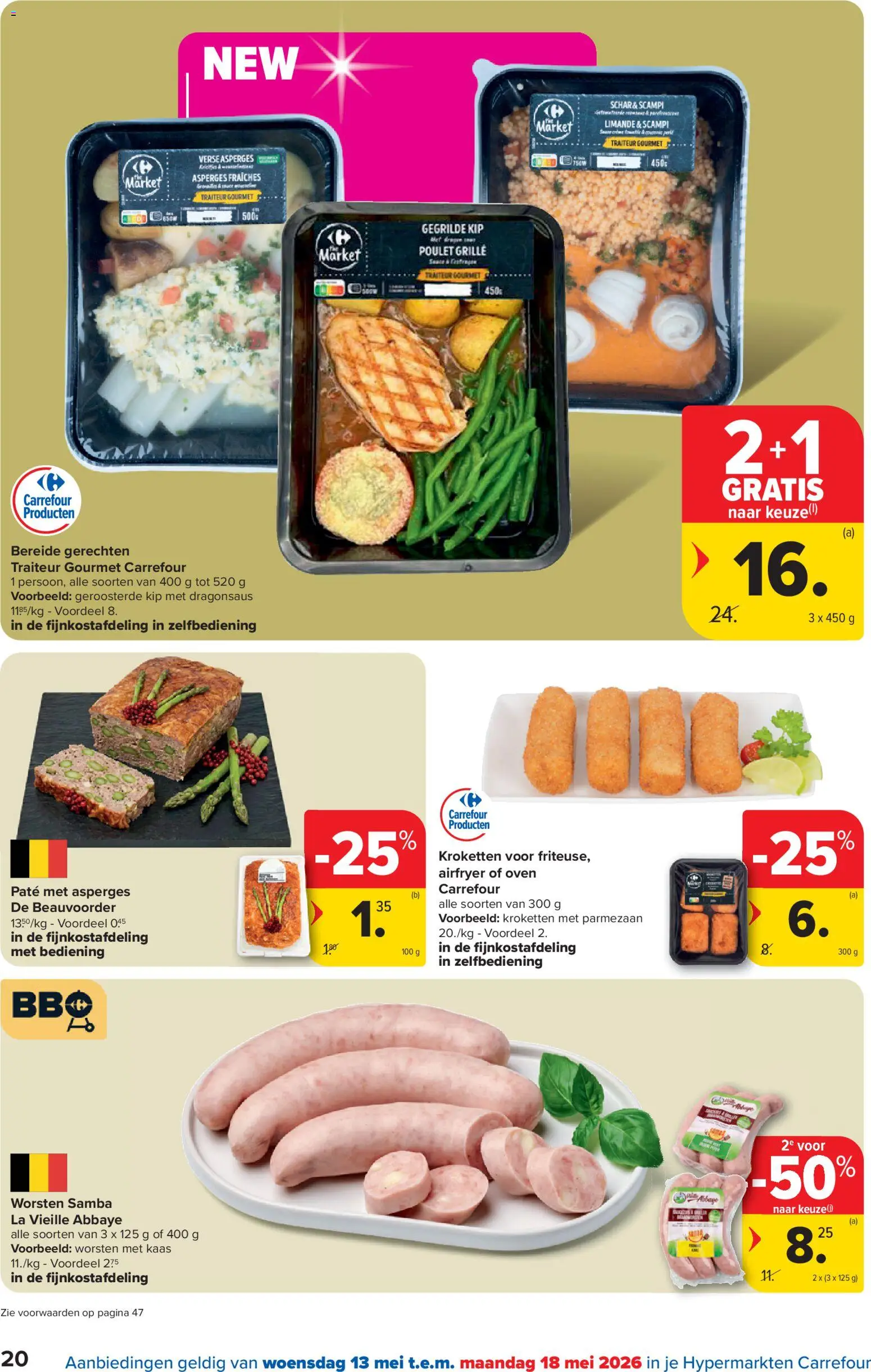 {H1} | Pagina: 20 | Producten: Scampi, Oven, La, Asperges
