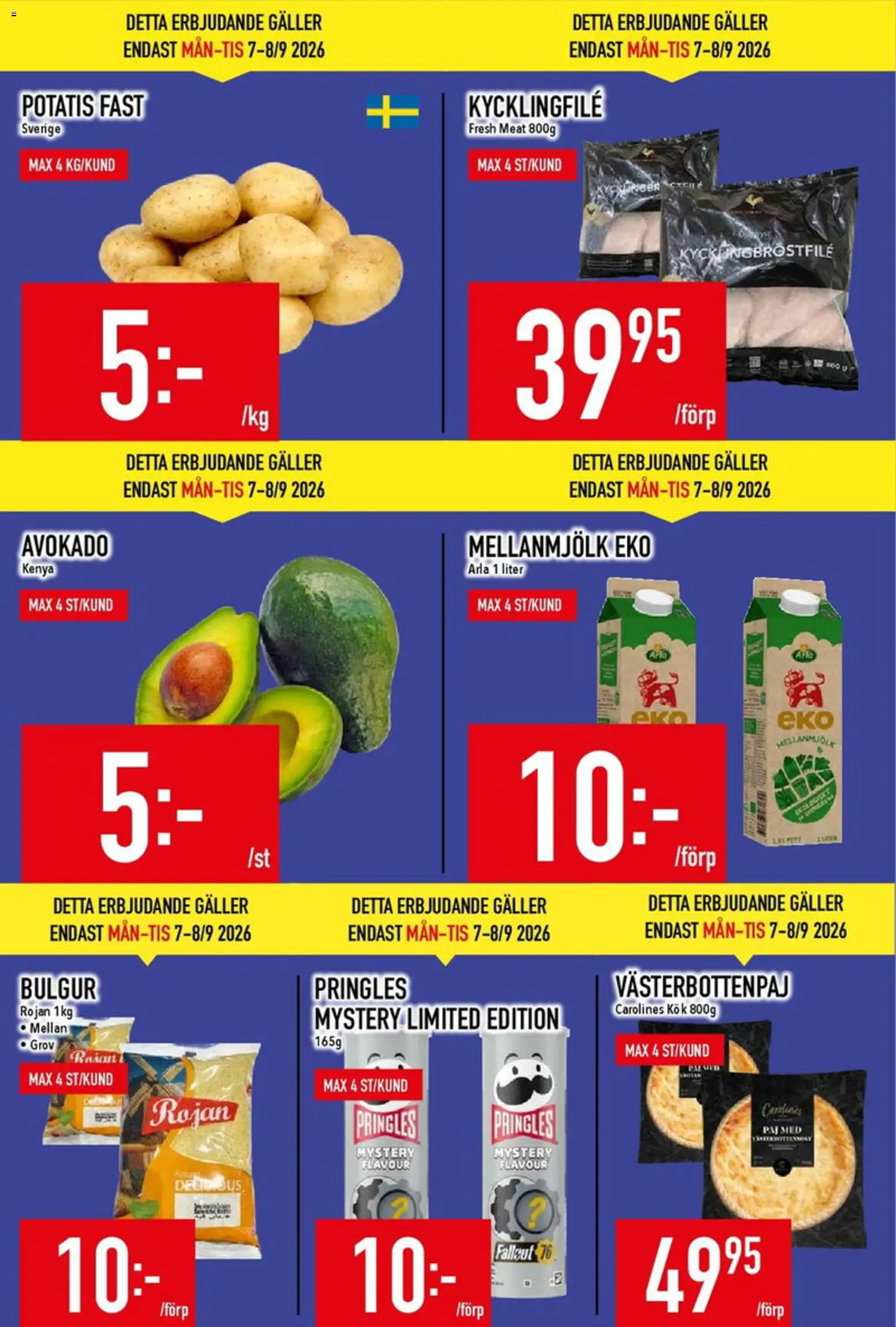 Matdax reklamblad aktuell från 14/09/2026 | Sida: 2