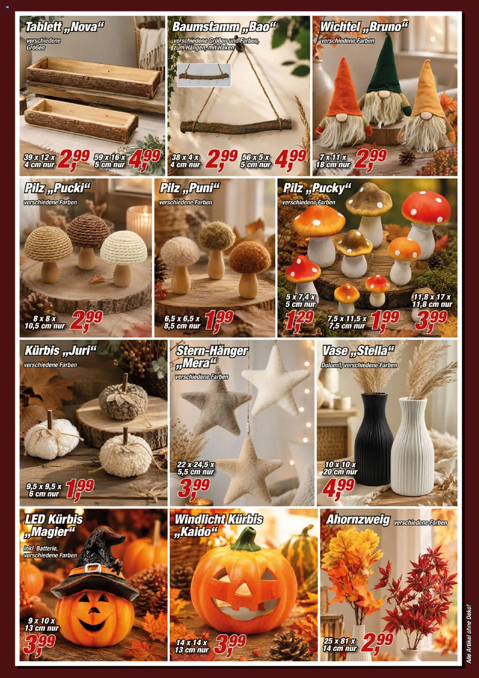 Posten Börse Prospekt – gültig ab 19.09.2026 | Seite: 7 | Produkte: Vase, Kürbis