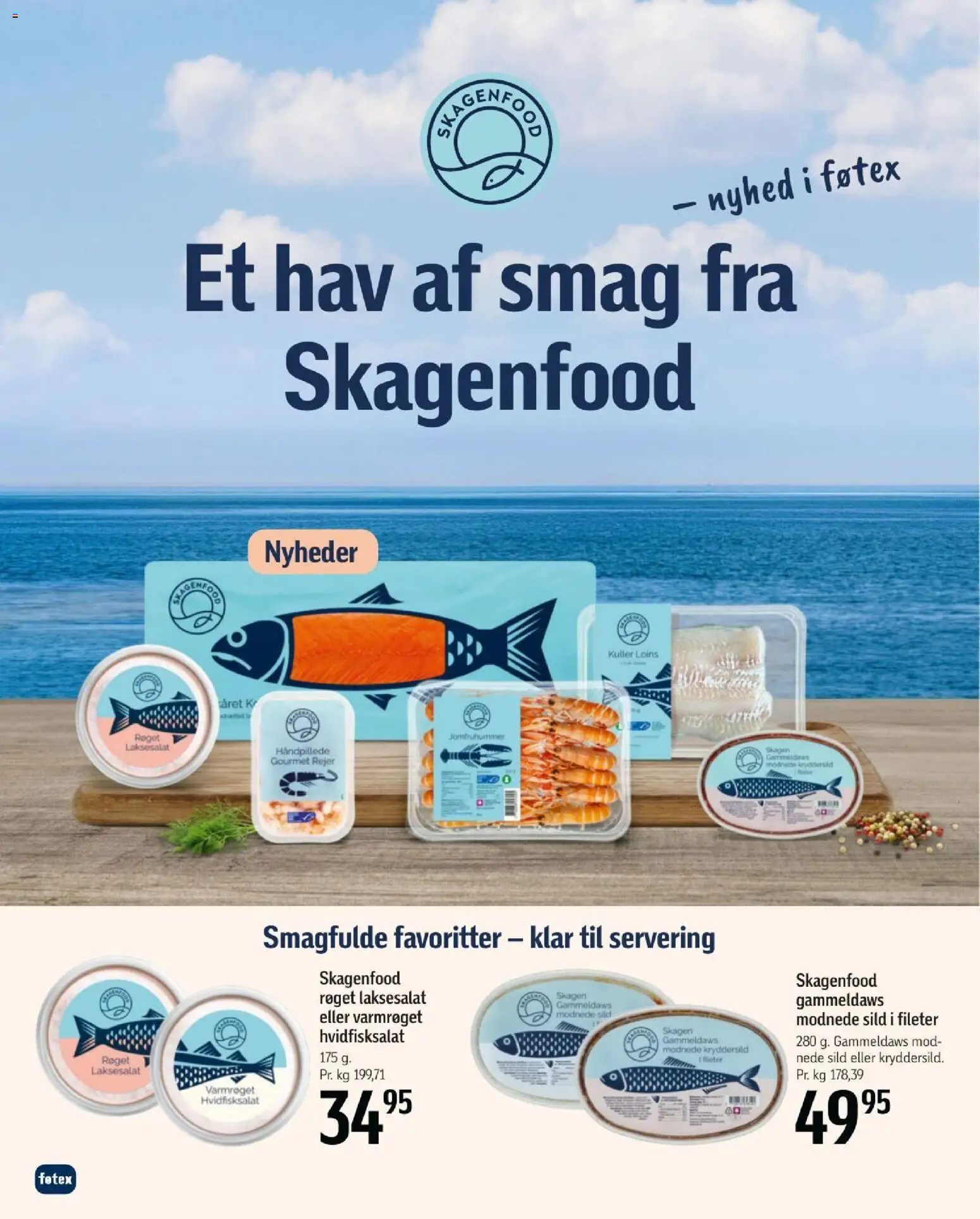 Føtex tilbudsavis – gyldig fra 31/07/2026 | Side: 8 | Produkter: Sild, Rejer