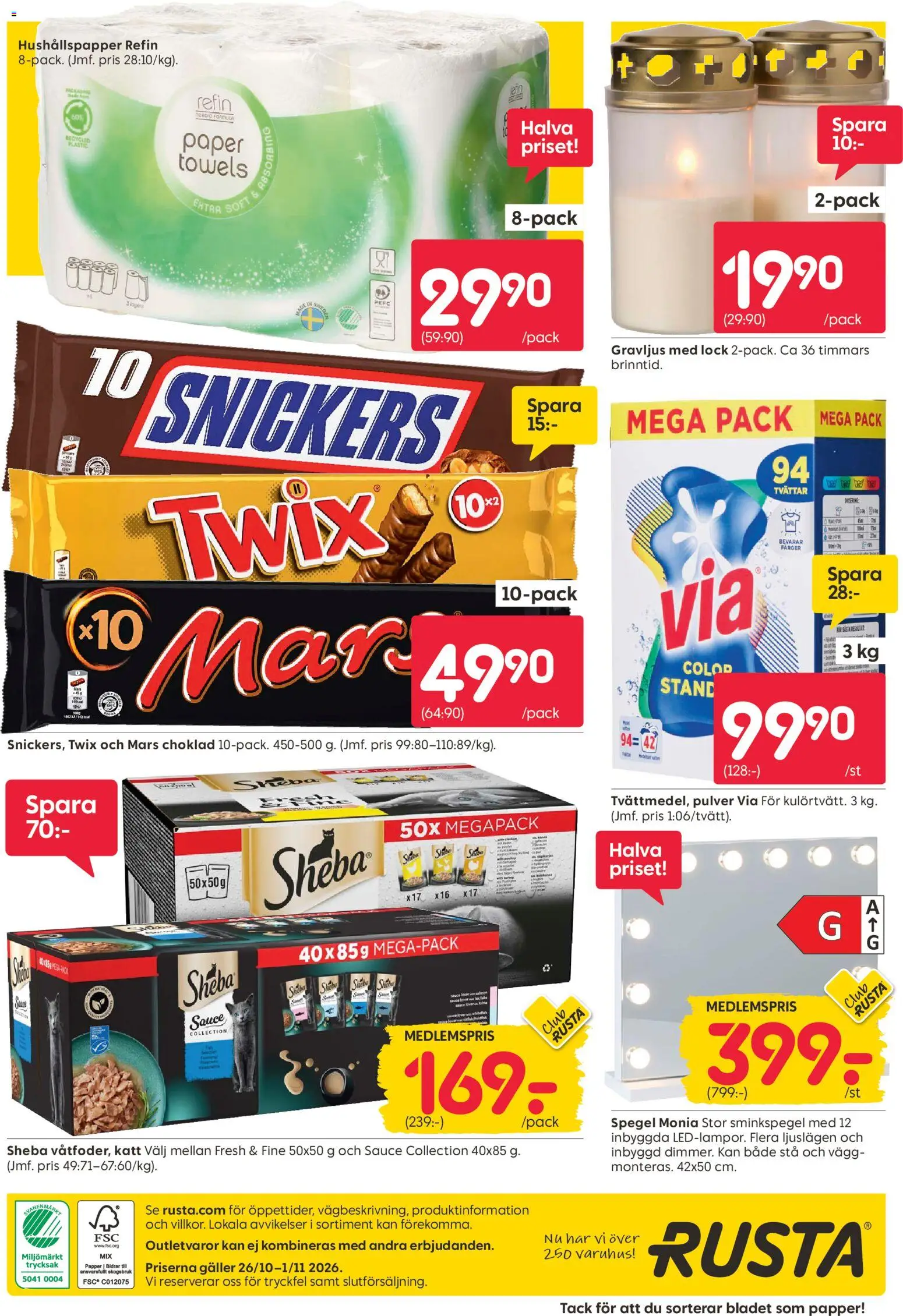 Rusta reklamblad aktuell från 26/10/2026 | Sida: 20