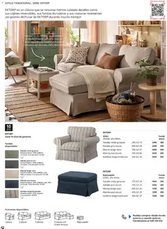 Vista previa Catálogo IKEA Sofás válido desde el 07.05.2026 | Página: 42 | Productos: Reposapiés, Funda, Sillón