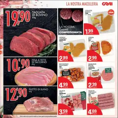 Anteprima del volantino CRAI volantino Torino valido a partire dal 23/07/2026 | Pagina: 4 | Prodotti: Bovino, Suino, Salsiccia, Hamburger
