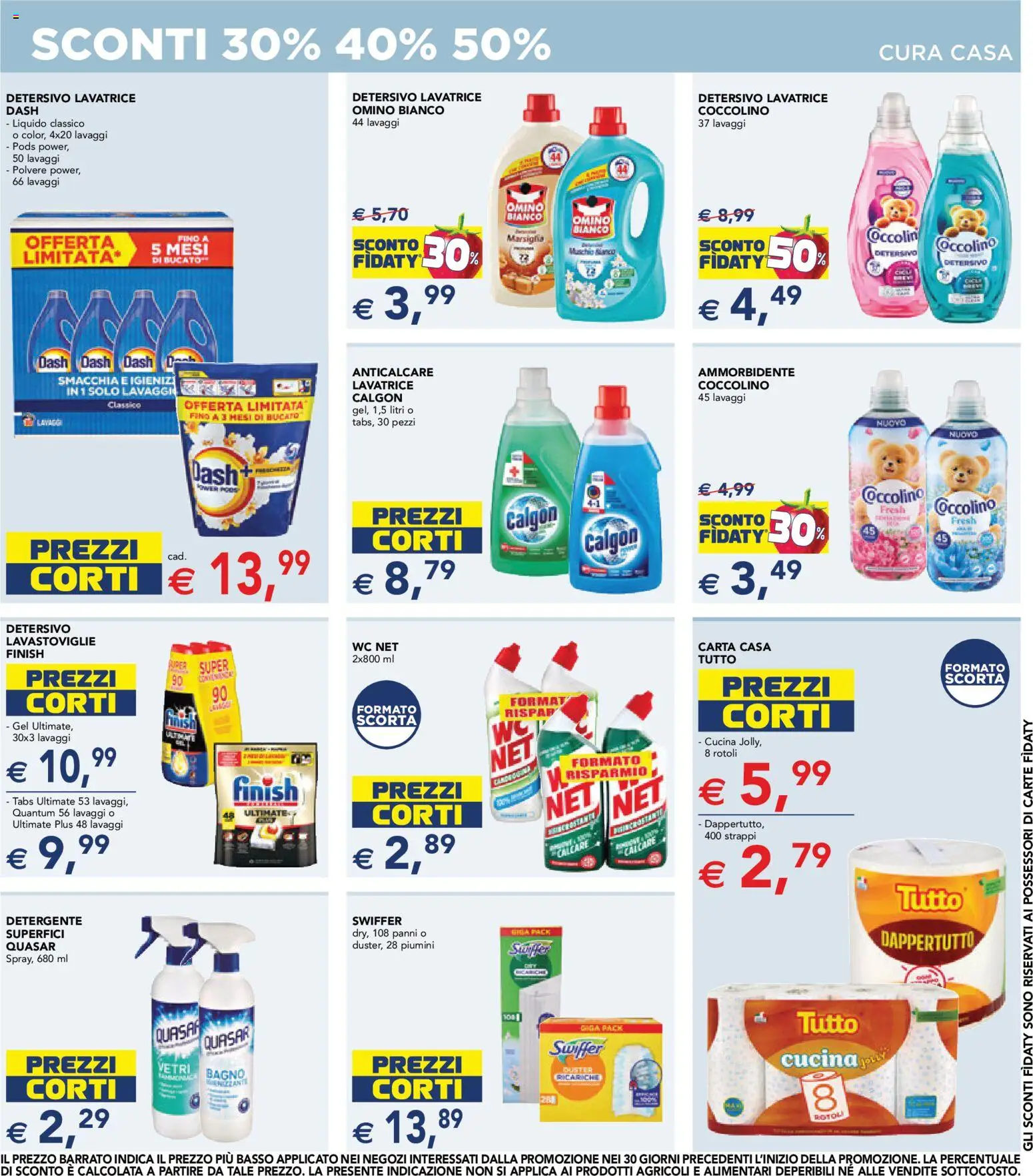 Volantino Esselunga S del 18.06.2026 | Pagina: 18 | Prodotti: Ammorbidente, Detergente, Anticalcare, WC